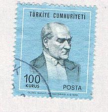 Buy Turkey 1838 Used Mustafa Kemal Ataturk 1970 (BP73621)
