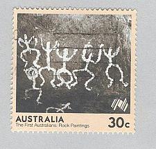 Buy Australia Used Primitive cave paintings (BP90503)