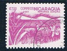 Buy Nicaragua 1303 Used Rice paddy lr 1983 (N0622)+