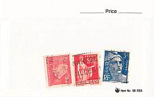 Buy France 3 different of 3 total stamps included (SC0_380)
