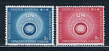 Buy United Nations NY 53-54 MLH set UN Badge 1957 (MV0342)