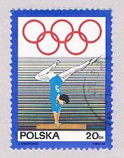 Buy Poland 1647 Used Gymnast 1969 (BP41609)