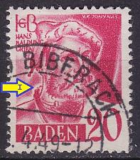 Buy GERMANY Alliiert Franz. Zone [Baden] MiNr 0034 y I ( O/used )
