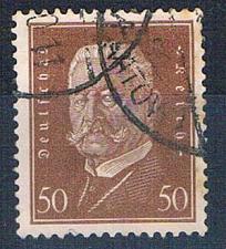 Buy Germany 381 Used von Hindenburg 1928 CV 2.75 (G0424)