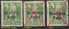 Buy GERMANY REICH [1920] MiNr 0119 X ( O/used ) [02] Plattenfehler