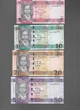 Buy South Sudan Set 7. Pcs 5. 10. 20. 50 .100. 500. 1000 UNC &0108