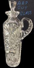 Buy Hand Cut Glass ABP handled whiskey Decanter