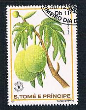 Buy Saint Thomas and Prince Is 641c Used Artocarbus altilis CV 1.05 (BP2092)