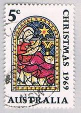 Buy Australia 466 Used Nativity 1969 (BP55225)