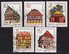 Buy GERMANY DDR [1978] MiNr 2294-98 ( OO/used ) [02] Bauwerke