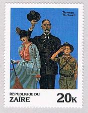 Buy Zaire 1006 Unused Rockwell Family 1981 (Z0026)+