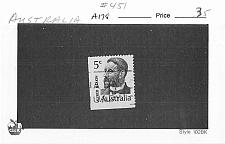 Buy Australia 451 Used Deakin 1969 (SC0_512)