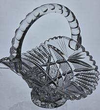 Buy Hand cut ABP small basket American Brilliant Antique