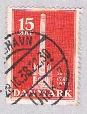 Buy Denmark 262 Used Emancipation column 1938 (BP38611)