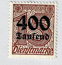 Buy Germany Overprint 400 over 15 MNG (BP91116)