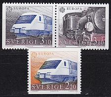 Buy SCHWEDEN SVERIGE [1988] MiNr 1501-03 ( **/mnh ) Eisenbahn
