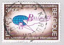 Buy Belgium 821 Used Belgica emblem 1972 (BP3741)