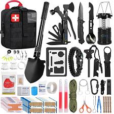 Buy ABPIR 170 PCS Survival Kits Survival First Aid Kit/Trauma Kit with Essential ...