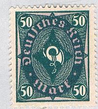 Buy Germany 184 Unused Post Horn 2 1921 (G0645)+