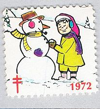 Buy Canada MLH Cinderella Child with Snowman 1972 (BP85930)