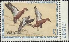 Buy US Scott #RW38 MNH OG VF 3.00 1971 P# Single US Federal Duck Stamp CV 42.50