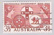 Buy Australia 287 Used Queens and Badges 1956 (BP55908)