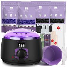 Buy BLITZWAX Waxing Kit for Women Men Digital Wax Kit Suitable for Sensitive Skin...