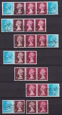 Buy ENGLAND GREAT BRITAIN [Zdr] Lot ( O/used ) [06] Machin se-tenant 5x..2x