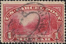 Buy US Scott #Q12 VF 1.00 1913 Parcel Post Stamp CV 40.00