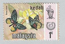 Buy Malaysia Kedah 113 Butterflies MNH 3 (BP98412)