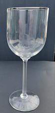 Buy Lenox Cut glass Fellmore platinum Crystal Goblet Made in USA Mt Pleasant PA mou