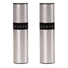 Buy Misto Aluminum Oil Sprayer Set of 2 Versatile Refillable Aerosol Sprayers for...