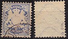 Buy GERMANY Bayern Bavaria [1876] MiNr 0040 c ( O/used ) [02] geprüft