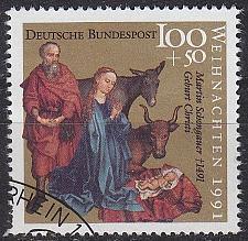 Buy GERMANY BUND [1991] MiNr 1581 ( O/used ) Weihnachten