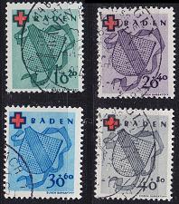 Buy GERMANY Alliiert Franz. Zone [Baden] MiNr 0042-45 A ( O/used ) [02]