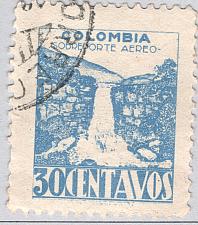 Buy Colombia Used Waterfalls blue 30 (BP86932)