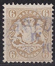 Buy GERMANY Bayern Bavaria [1870] MiNr 0024 X ( O/used ) [01]