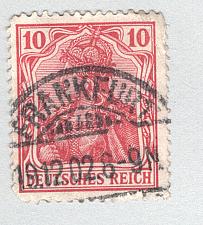 Buy Germany 68 1902 Germania 10pf Used (BP88818)