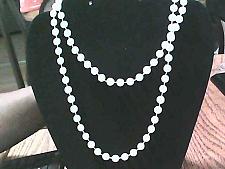 Buy Vintage White beaded Long Necklace