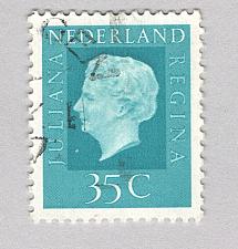 Buy Netherlands Used Queen wilhelmina blue 35 (BP88514)