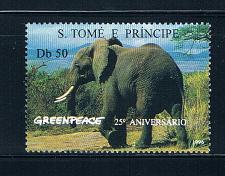 Buy Saint Thomas and Prince Is 1241 Unused Elephants CV 3.75 (S0672)+