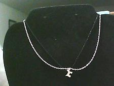 Buy Adjustable Black Gold Tone 2 Chain Puppy Necklace