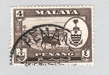 Buy Mayala Penang 58 1960 State Crest Used (BP89524)