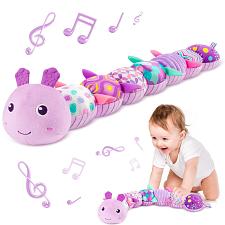 Buy Sumobaby Infant Baby Musical Multi-Sensory Caterpillar Stuffed Animal Activit...