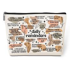 Buy Daily Reminders Makeup Bag Positive Affirmations Self Love Gifts Inspirationa...