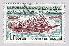 Buy Senegal 203 Canoe Race 1961 Used 3 (BP95307)