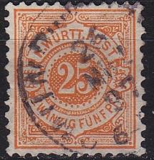 Buy GERMANY Württemberg [1890] MiNr 0057 a ( O/used )