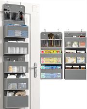Buy Hioya 6 Shelf Camper Storage RV Bathroom Organizer Grey Over Door Organizer W...