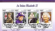 Buy Chad 2020 Sheet Queen Elizabeth II Reine 4 values (TS0183)