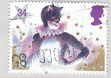 Buy Great Britain 1128 Used Pantomime Cat 1 1985 (BP71909)